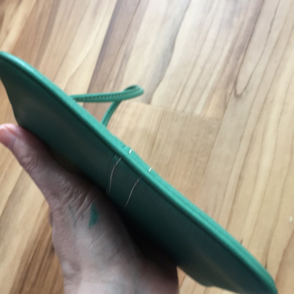 Spring green Coach wristlet - Picture 3 of 6